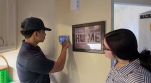 finger adjusting manual thermostat for thermostat replacement in eureka springs