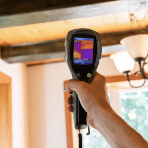 indoor air quality testing with infrared sensor